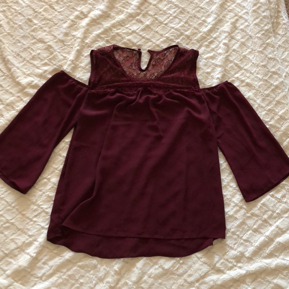 cold shoulder top